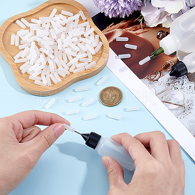 150Pcs Silicone Needle Sealing Plug SIL-BC0001-12A-1