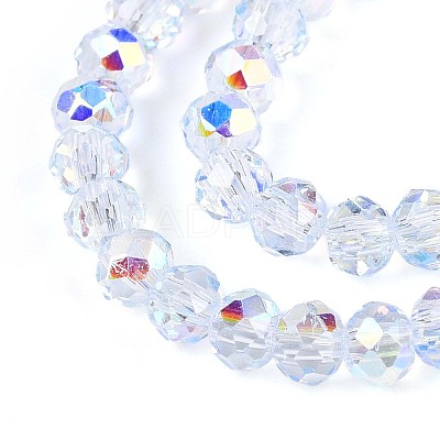 Transparent Glass Beads Strands LS-EGLA-N016-3mm-02-1