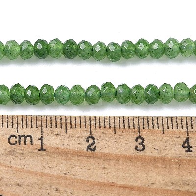 Dyed Natural Malaysia Jade Rondelle Beads Strands G-E316-2x4mm-57-1