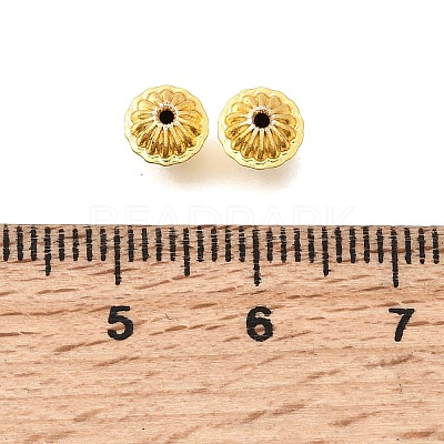 Brass Beads KK-C258-01G-1