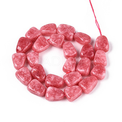 Natural White Jade Beads Strands G-N354-02A-05-1