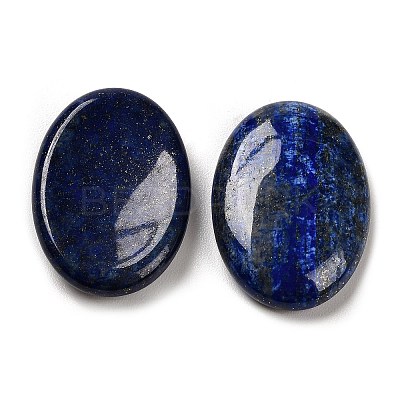 Natural Lapis Lazuli Oval Worry Stone G-R487-01I-1