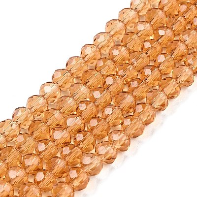 Glass Beads Strands EGLA-A044-T4mm-D23-1