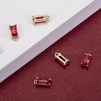 Transparent Glass Charms GLAA-T007-13F-1