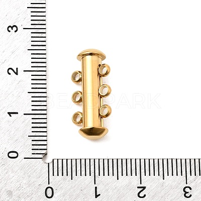 304 Stainless Steel Slide Lock Clasps STAS-F350-01B-G-1