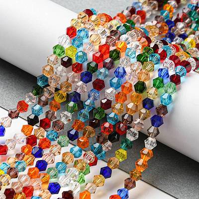 Transparent Glass Beads Strands EGLA-A039-T3mm-D29-1