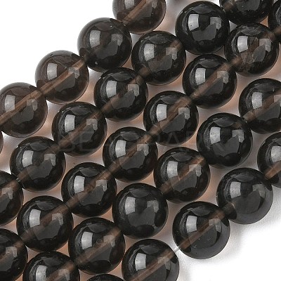 Natural Ice Obsidian Beads Strands G-P590-A01-12mm-02-1
