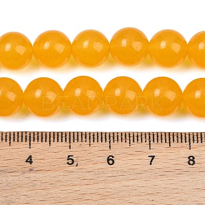Dyed Natural White Jade Beads Strands GG-CBAD029-A11-10mm-1