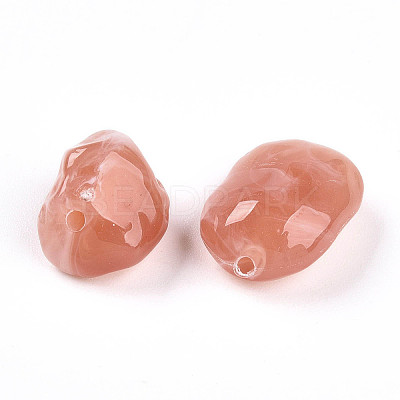 Acrylic Beads OACR-S029-019I-1