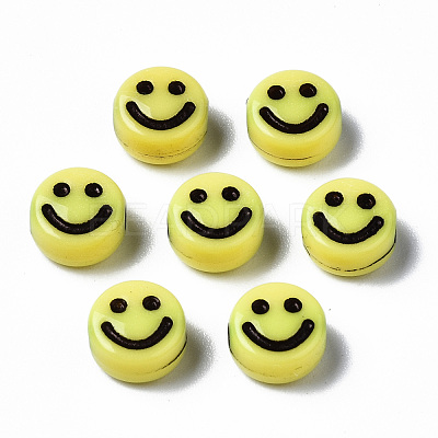 Opaque Craft Acrylic Beads MACR-S369-003B-02-01-1