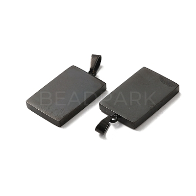 304 Stainless Steel Pendants Ion Plating(IP) STAS-R120-03B-1