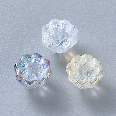 Transparent Glass Beads X-GLAA-T016-35-1