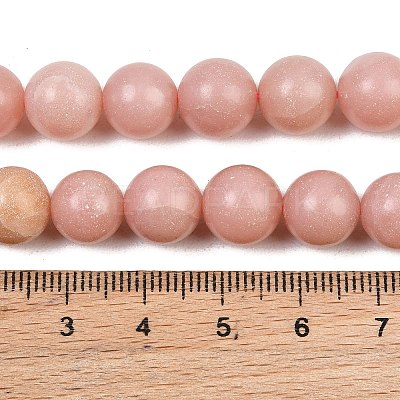 Natural Pink Opal Beads Strands G-G772-02-B-1
