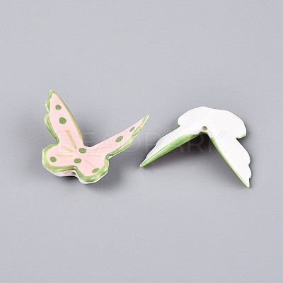 Handmade Porcelain Beads PORC-Q008-01A-1