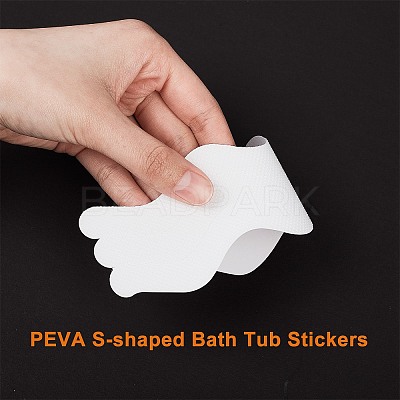 PEVA S-shaped Bath Tub Stickers KY-GF0001-03A-1