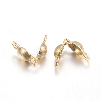 Ion Plating(IP) 304 Stainless Steel Bead Tips LS-X-STAS-H353-06G-1