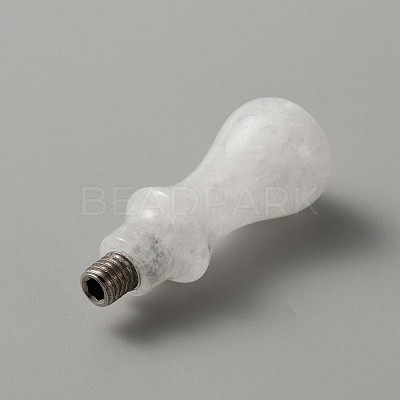 Natural Quartz Crystal Handles DIY-WH0401-68-1