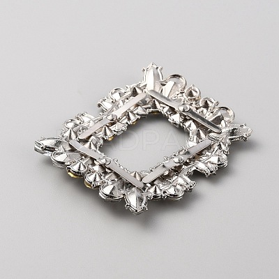 Alloy Crystal Rhinestone Shoe Decorations FIND-WH0153-05P-1