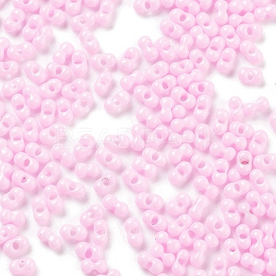 Baking Paint Glass Seed Beads SEED-A033-05K-1