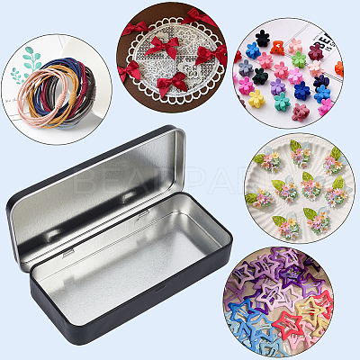 4Pcs Tinplate Storage Boxs CON-SP0001-17-1