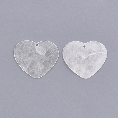 Capiz Shell Pendants SSHEL-T006-07-1
