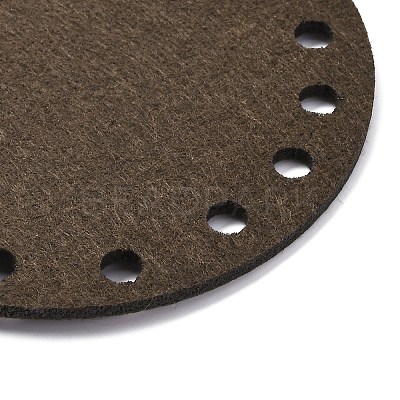 5Pcs Flat Round Felt Fabric DIY-XCP0003-60-1