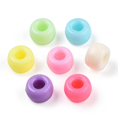 Opaque Acrylic Beads SACR-T338-16-1