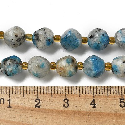 Natural K2 Stone Beads Strands G-K387-A06-02-1