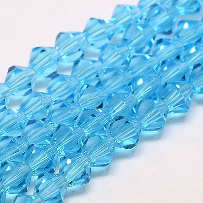 Transparent Glass Beads Strands EGLA-A039-T2mm-D19-1