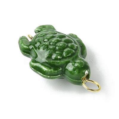 Handmade Procelain Pendants PALLOY-JF02470-1
