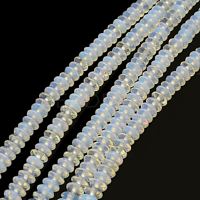 Rondelle Opalite Bead Strands X-G-Q447-22-1