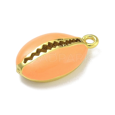 Rack Plating Brass Enamel Pendants KK-G515-19G-03-1