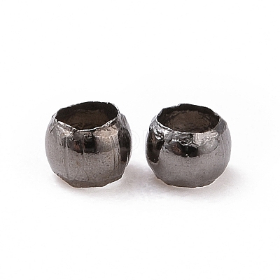 Brass Crimp Beads E002-NFB-1
