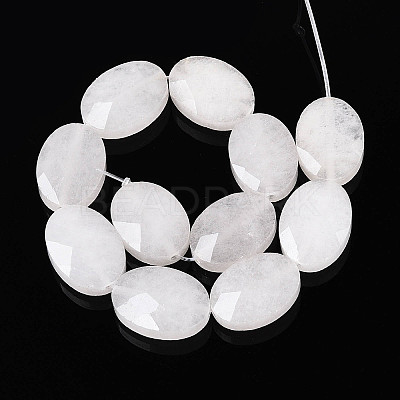 Natural Quartz Crystal Beads Strands G-S354-13x18-A10-1