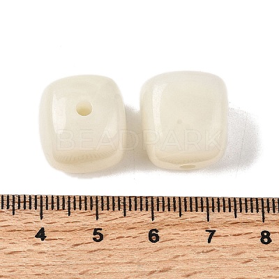 Opaque Acrylic Beads OACR-D320-01N-1