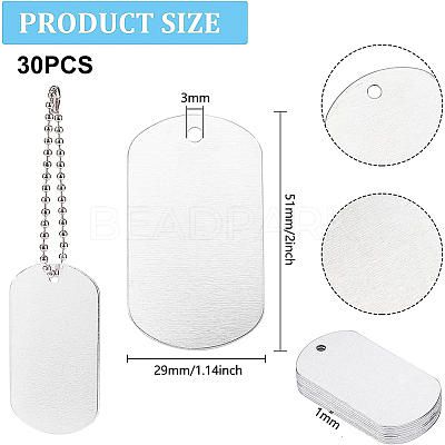 Aluminum Blank Pendants ALUM-BC0001-06P-1