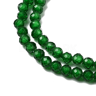 Cubic Zirconia Beads Strands G-G792-47-05B-1