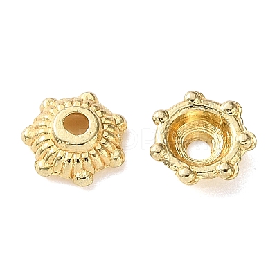 Brass Bead Caps KK-C260-03G-1