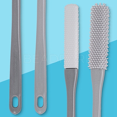 2Pcs PP Plastic Clean Brushes AJEW-CN0004-14B-1