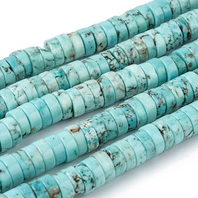 Natural Magnesite Beads Strands TURQ-L030-04C-01-1