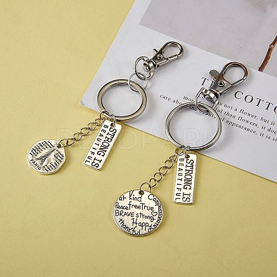 40Pcs 20 Style Tibetan Style Alloy Pendants TIBEP-SZ0001-03-1