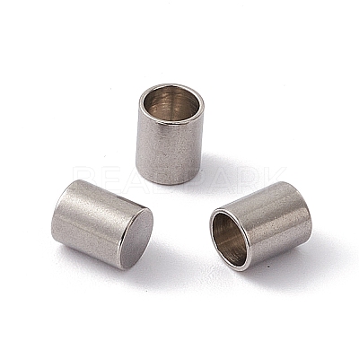 Tarnish Resistant 201 Stainless Steel Cord Ends X-STAS-G288-01B-P-1