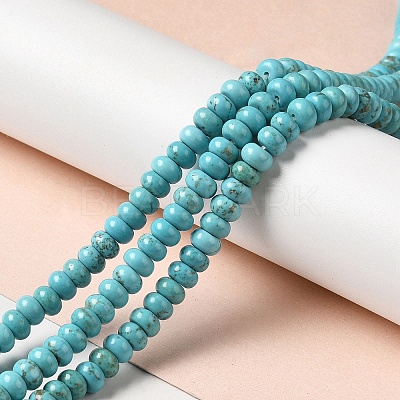 Natural Howlite Beads Strands G-C025-09B-1