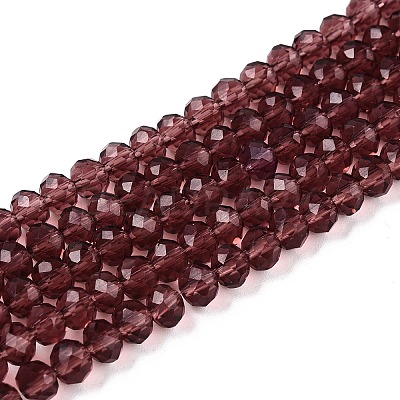 Glass Beads Strands LS-EGLA-A044-T4mm-D13-1
