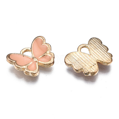 Alloy Enamel Charms ENAM-S121-070K-1