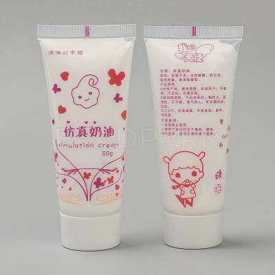 50ml Fake Whipped Cake Cream Glue X-DIY-B005-01-1
