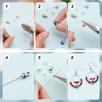 DIY Beading Jewelry Making Finding Kit DIY-BC0012-55B-1