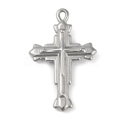 Non-Tarnish 304 Stainless Steel Pendants STAS-Q328-01P-03-1