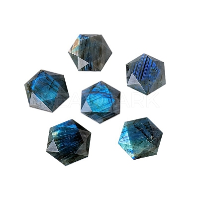 Natural Labradorite Carved Healing Star of David Ornaments PW-WG41086-01-1