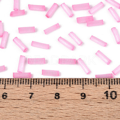 Glass Bugle Beads X-SEED-N007-28J-1